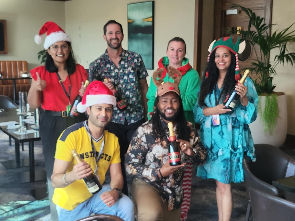 ScaleHub Global Team Celebrating